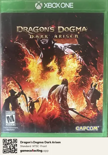 Dragon's Dogma: Dark Arisen Xbox One, NTSC box front