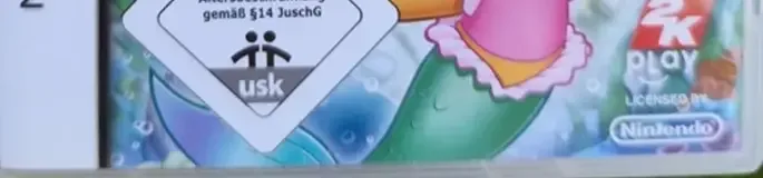 Dora the Explorer: Dora Saves the Mermaids, the USK square on its front
