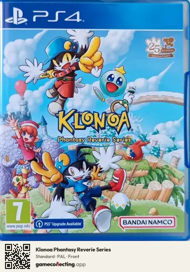 Klonoa Phantasy Reverie Series PlayStation 4, PAL box front