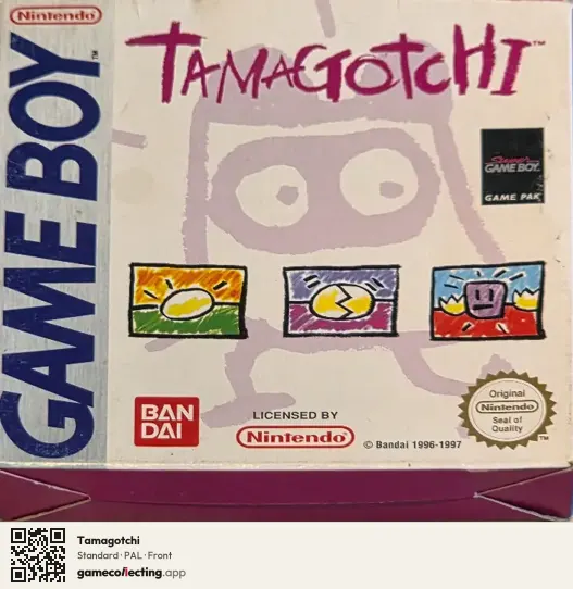 Tamagotchi Game Boy, PAL box front