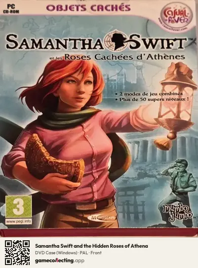 Samantha Swift and the Hidden Roses of Athena Computer, PAL box front