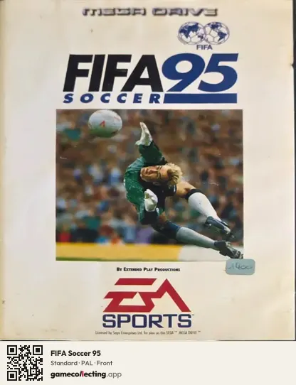 FIFA Soccer 95 Sega Mega Drive / Genesis, PAL box front