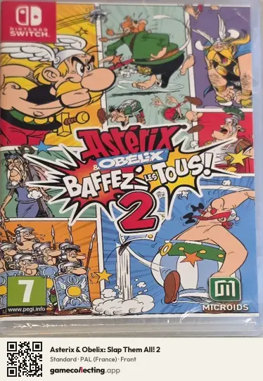 Asterix & Obelix: Slap Them All! 2 Nintendo Switch, France box front