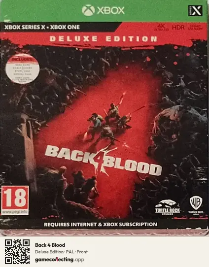 Back 4 Blood Xbox Series X, PAL box front