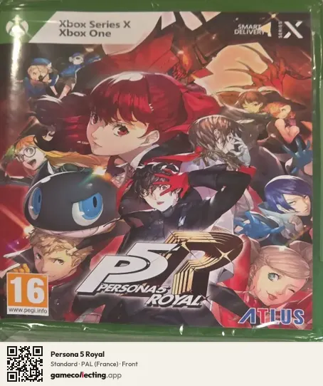Persona 5 Royal Xbox Series X, France box front
