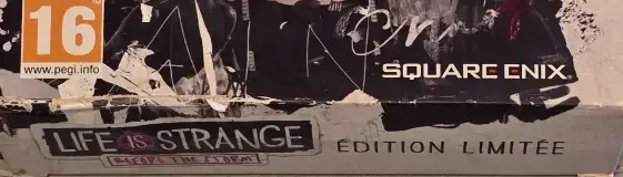 Life is Strange: Before the Storm, the PEGI square on its front