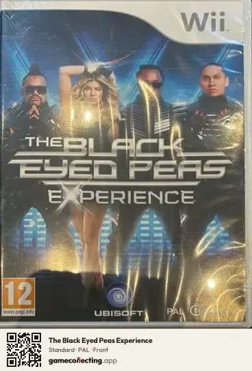 The Black Eyed Peas Experience Nintendo Wii, PAL box front