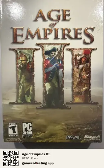 Age of Empires III Computer, NTSC box front