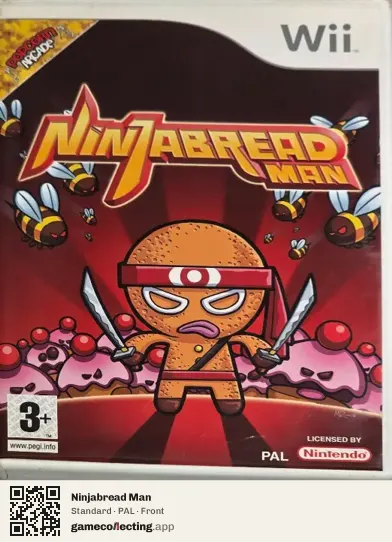 Ninjabread Man Nintendo Wii, PAL box front
