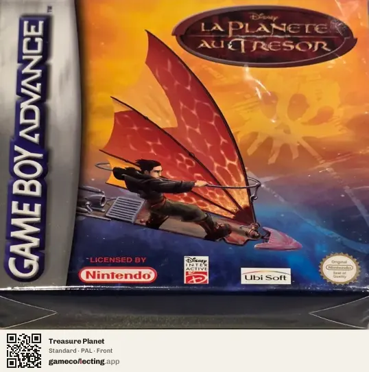 Treasure Planet Game Boy Advance, PAL box front