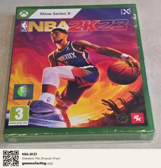 NBA 2K23 Xbox Series X, France box front