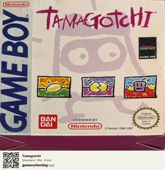 Tamagotchi Game Boy, PAL box front
