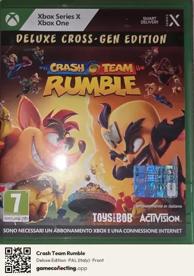 Crash Team Rumble Xbox Series X, Italy box front
