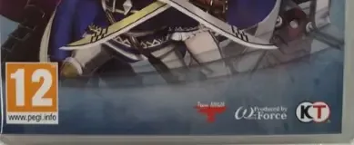 Fire Emblem Warriors, the PEGI square on its front