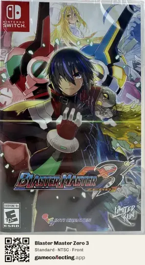 Blaster Master Zero 3 Nintendo Switch, NTSC box front