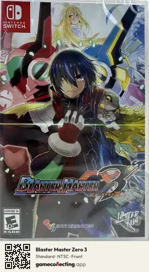 Blaster Master Zero 3 Nintendo Switch, NTSC box front