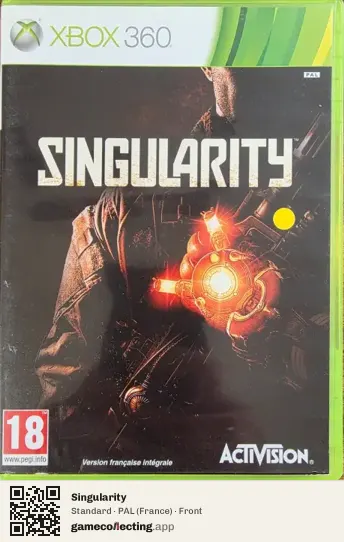 Singularity Xbox 360, France box front