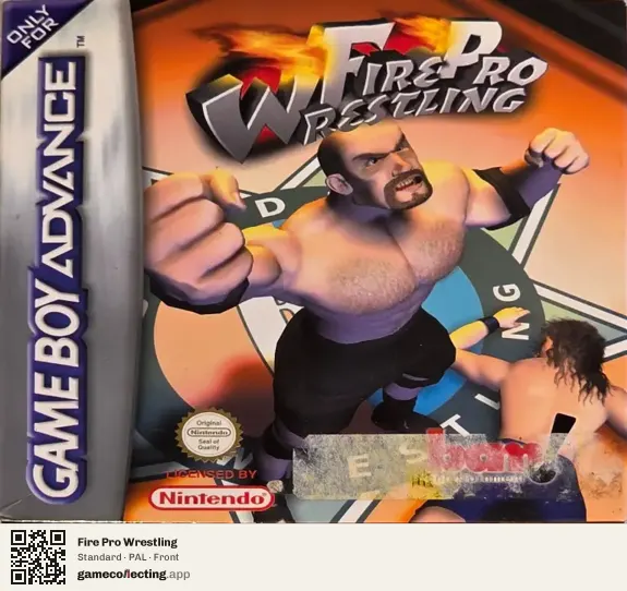 Fire Pro Wrestling Game Boy Advance, PAL box front