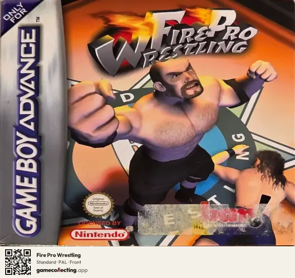 Fire Pro Wrestling Game Boy Advance, PAL box front