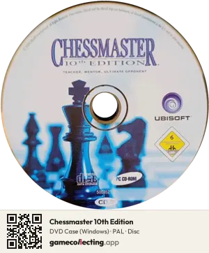 Chessmaster 10th Edition Computer, PAL disc