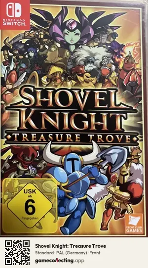 Shovel Knight: Treasure Trove Nintendo Switch, Germany box front
