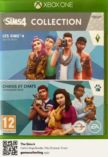The Sims 4 Xbox One, France box front
