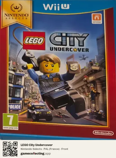 LEGO City Undercover Nintendo Wii U, France box front