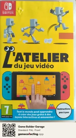 Game Builder Garage Nintendo Switch, PAL box front