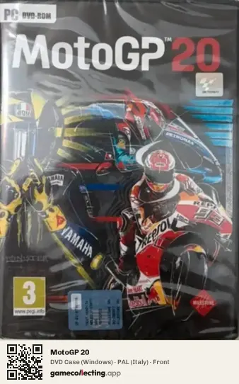 MotoGP 20 Computer, Italy box front