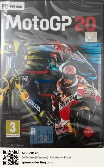 MotoGP 20 Computer, Italy box front