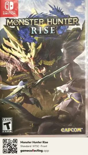 Monster Hunter Rise Nintendo Switch, NTSC box front