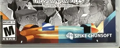 AI: The Somnium Files: Nirvana Initiative, the ESRB box on its front
