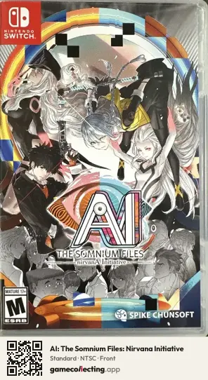 AI: The Somnium Files: Nirvana Initiative Nintendo Switch, NTSC box front