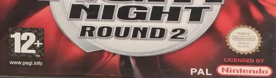 Fight Night Round 2, the PEGI square on its front