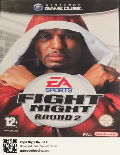 Fight Night Round 2 Nintendo GameCube, France box front