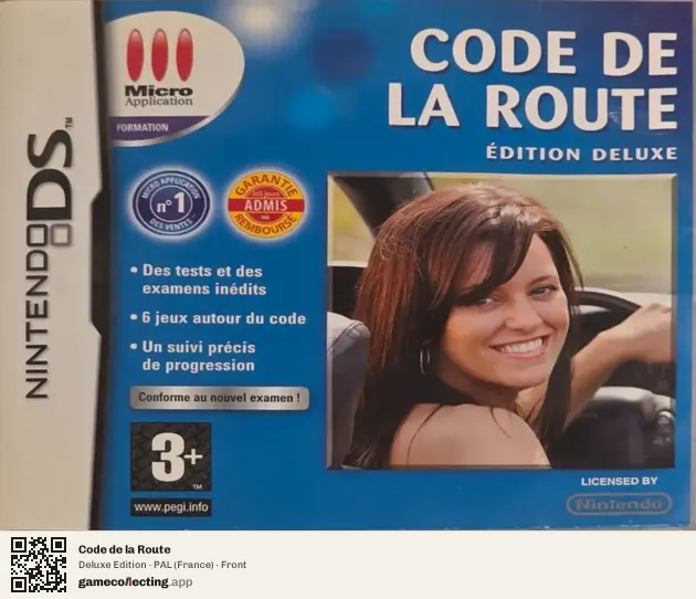 Code de la Route Nintendo DS, France box front
