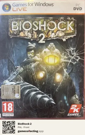 BioShock 2 Computer, PAL box front