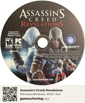 Assassin's Creed: Revelations Computer, NTSC disc