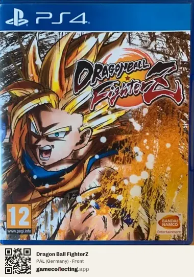Dragon Ball FighterZ PlayStation 4, Germany box front