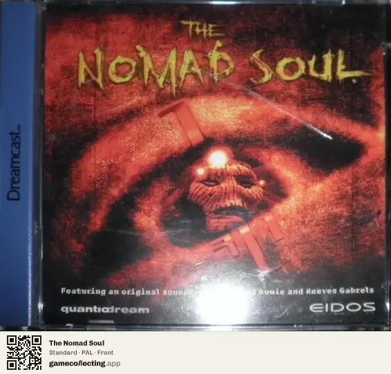 The Nomad Soul Sega Dreamcast, PAL box front