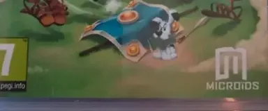 Asterix & Obelix XXL 2, the PEGI square on its front