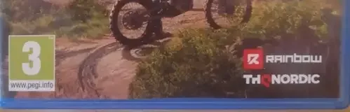 MX vs. ATV Legends, the PEGI square on its front