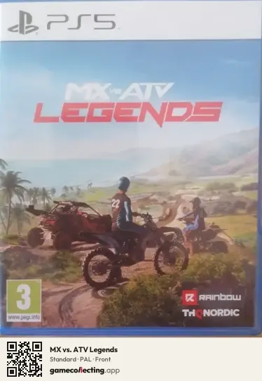 MX vs. ATV Legends PlayStation 5, PAL box front