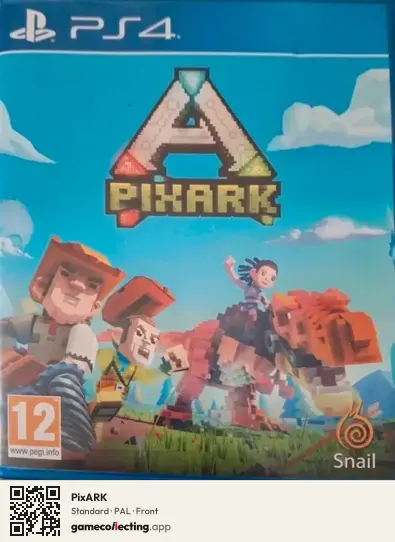 PixARK PlayStation 4, PAL box front