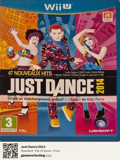 Just Dance 2014 Nintendo Wii U, France box front