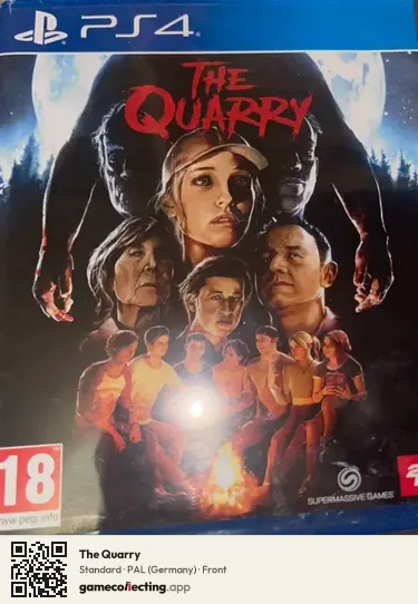 The Quarry PlayStation 4, Germany box front