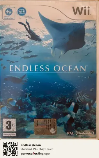 Endless Ocean Nintendo Wii, Italy box front