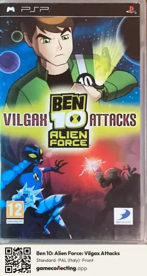 Ben 10: Alien Force: Vilgax Attacks PlayStation Portable, Italy box front