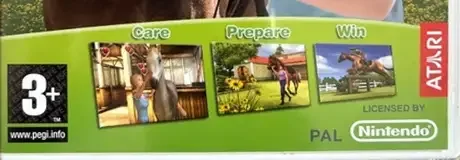 My Horse & Me: Riding for Gold, the PEGI square on its front
