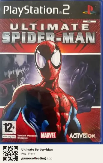Ultimate Spider-Man PlayStation 2, PAL box front